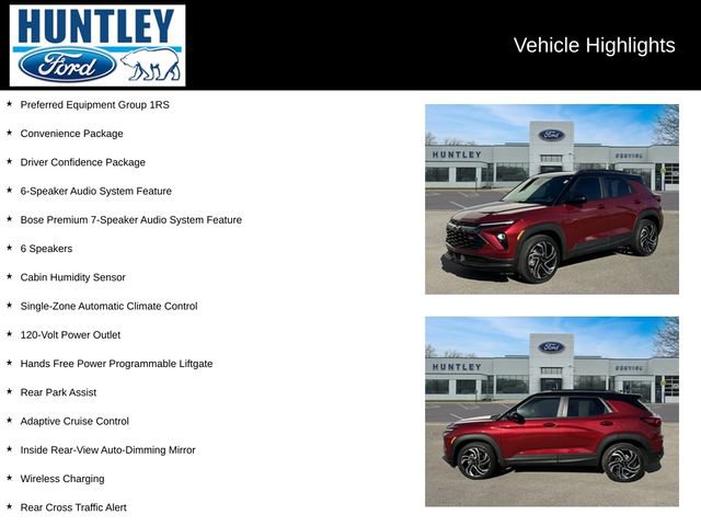 Used 2025 Chevrolet TrailBlazer RS w/ Convenience Package FWD image 2