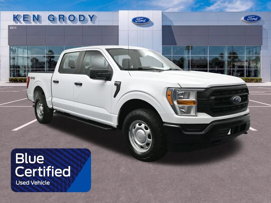Certified 2021 Ford F150 XL w/ Trailer Tow Package AWD/4WD image 1