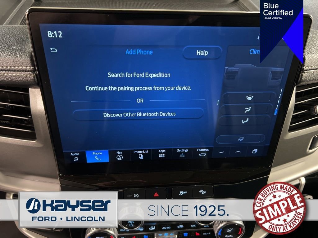 Certified 2024 Ford Expedition Max XLT AWD/4WD image 10