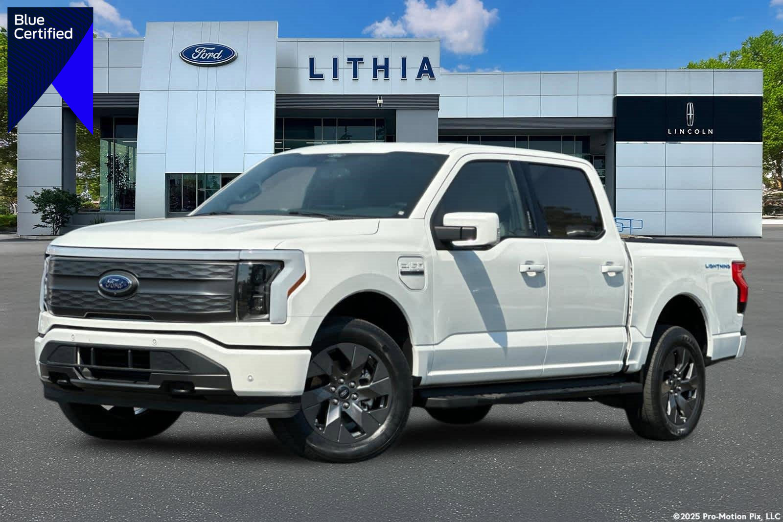 Certified 2022 Ford F150 Lightning Lariat w/ Tow Technology Package
