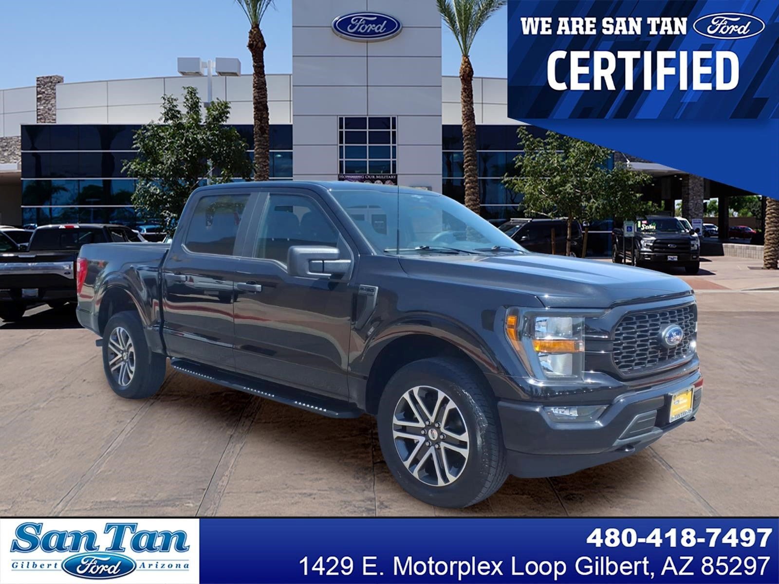 Certified 2023 Ford F150 XL w/ STX Appearance Package