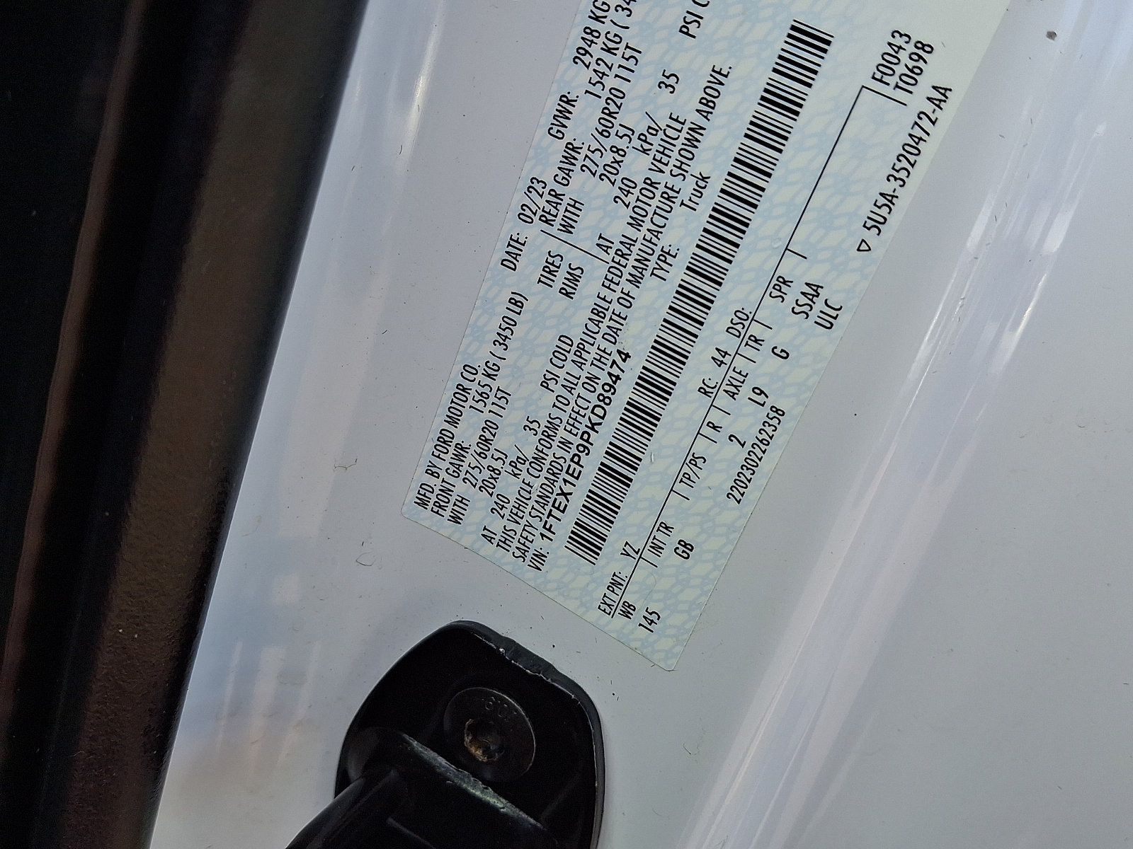 Certified 2023 Ford F150 XL w/ STX Appearance Package AWD/4WD image 27