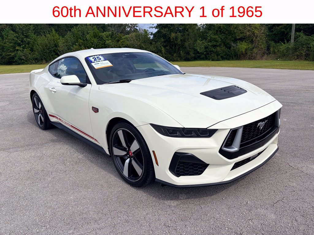 Certified 2025 Ford Mustang GT Premium w/ 60th Anniversary Package RWD image 2