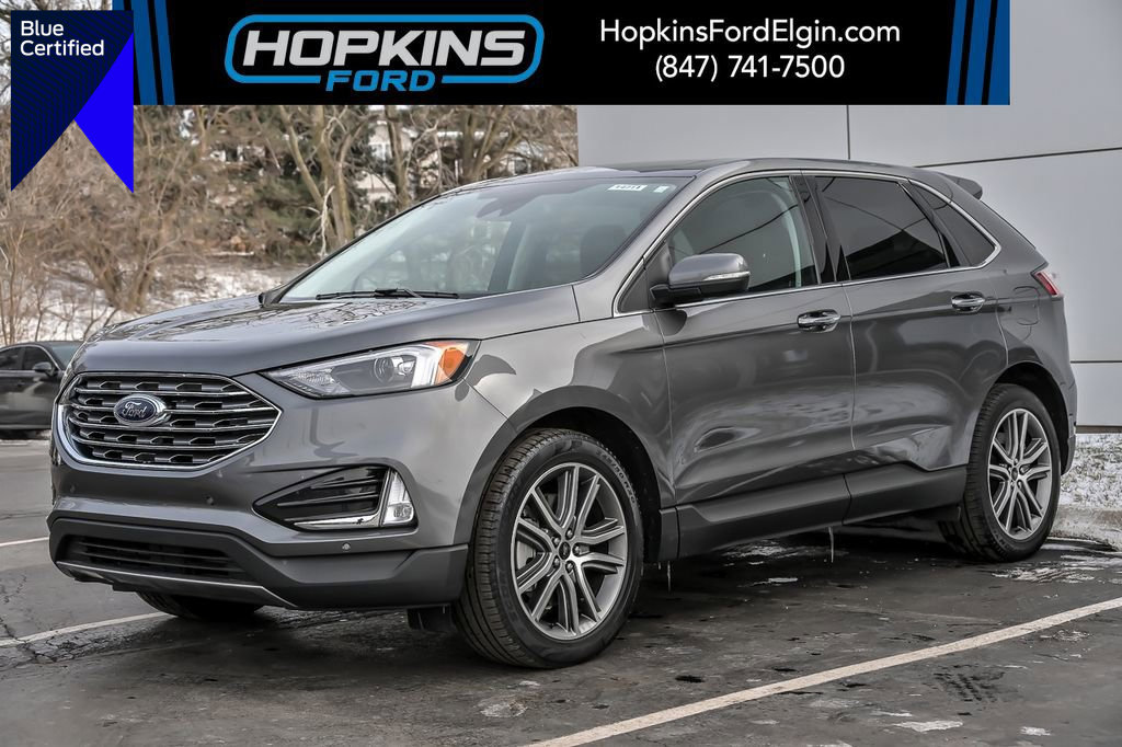 Certified 2023 Ford Edge Titanium w/ Class II Trailer Tow Package