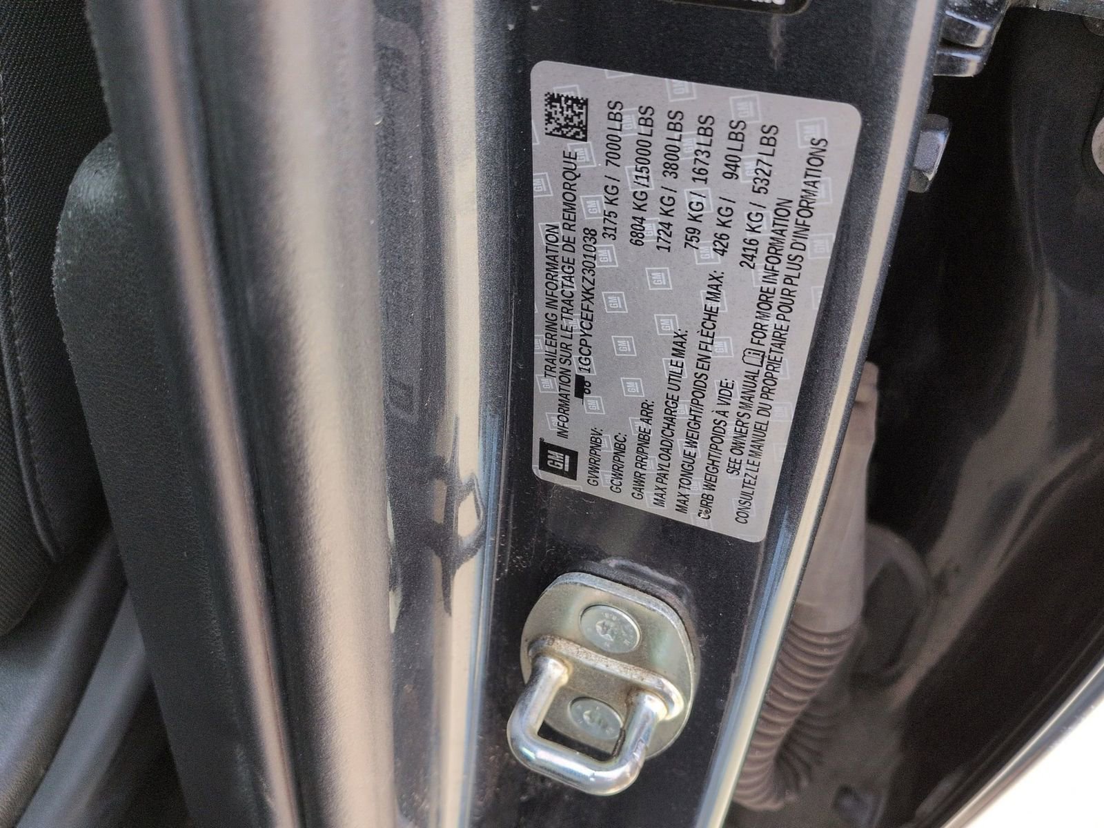 Used 2019 Chevrolet Silverado 1500 Custom Trail Boss image 68