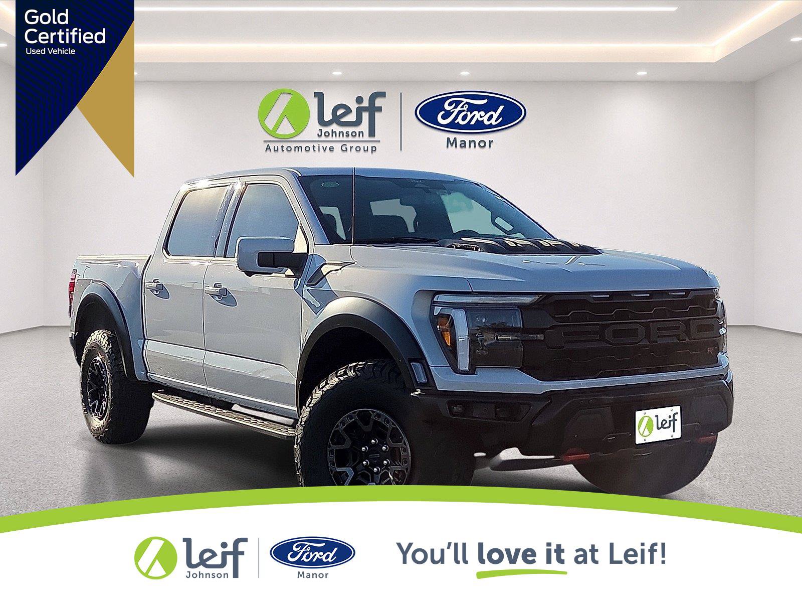 Certified 2025 Ford F150 Raptor w/ Equipment Group 803A Raptor R
