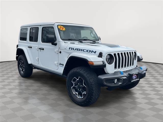 Used 2022 Jeep Wrangler Unlimited Rubicon 4xe w/ Cold Weather Group AWD/4WD image 3