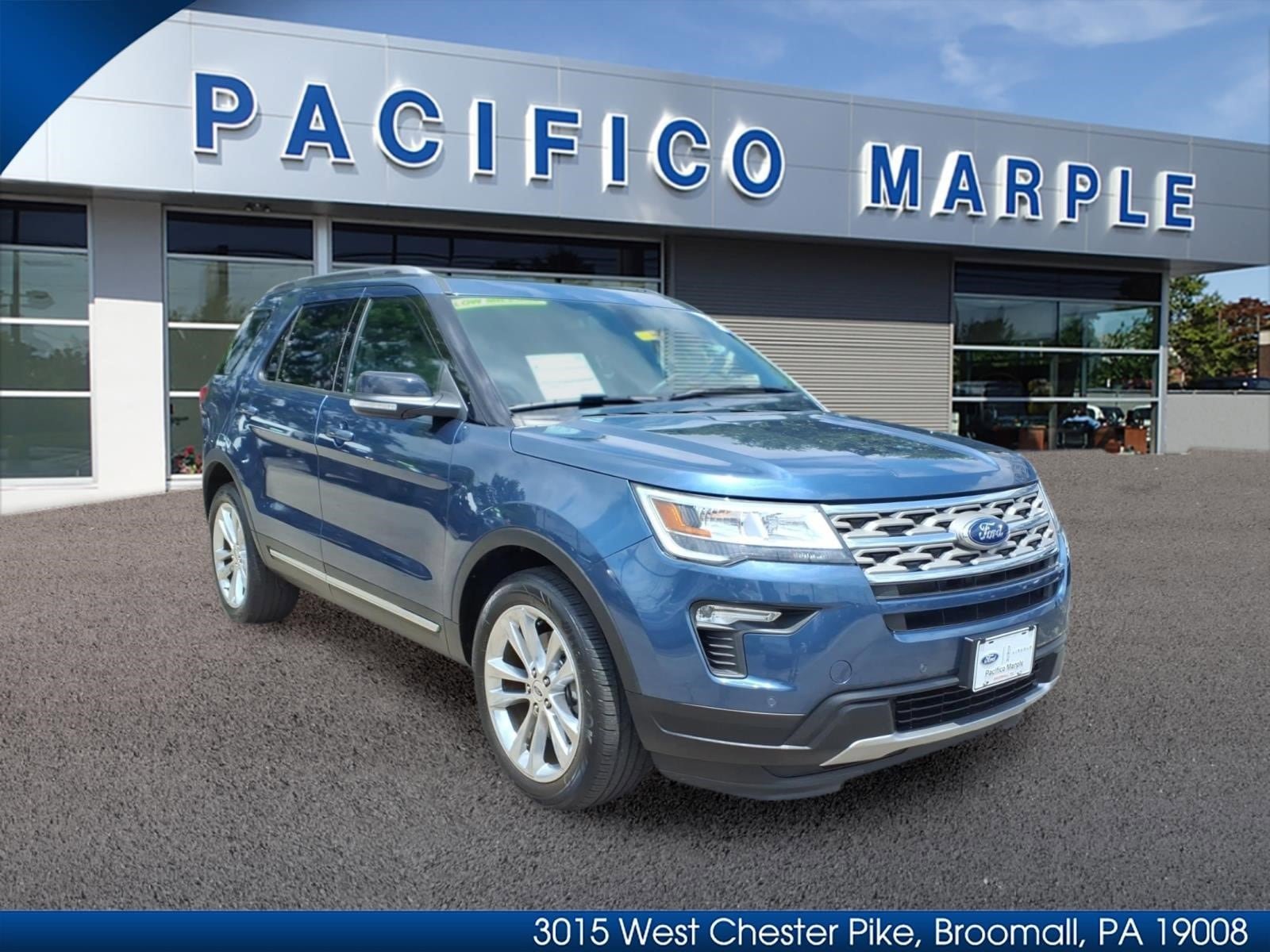 Certified 2018 Ford Explorer XLT w/ Equipment Group 202A AWD/4WD image 1
