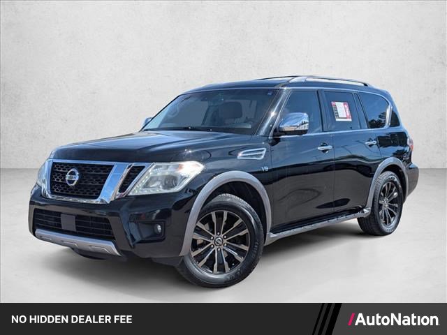Used 2017 Nissan Armada Platinum w/ Captain Seat Package AWD/4WD image 1
