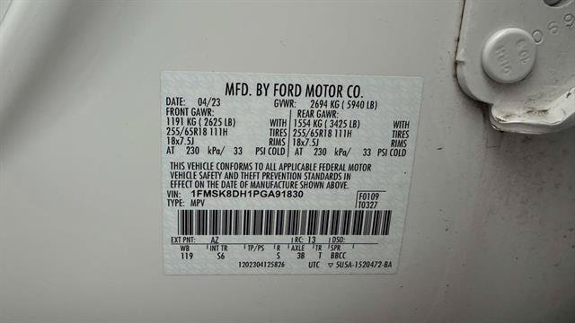 Certified 2023 Ford Explorer XLT w/ Equipment Group 202A AWD/4WD image 10