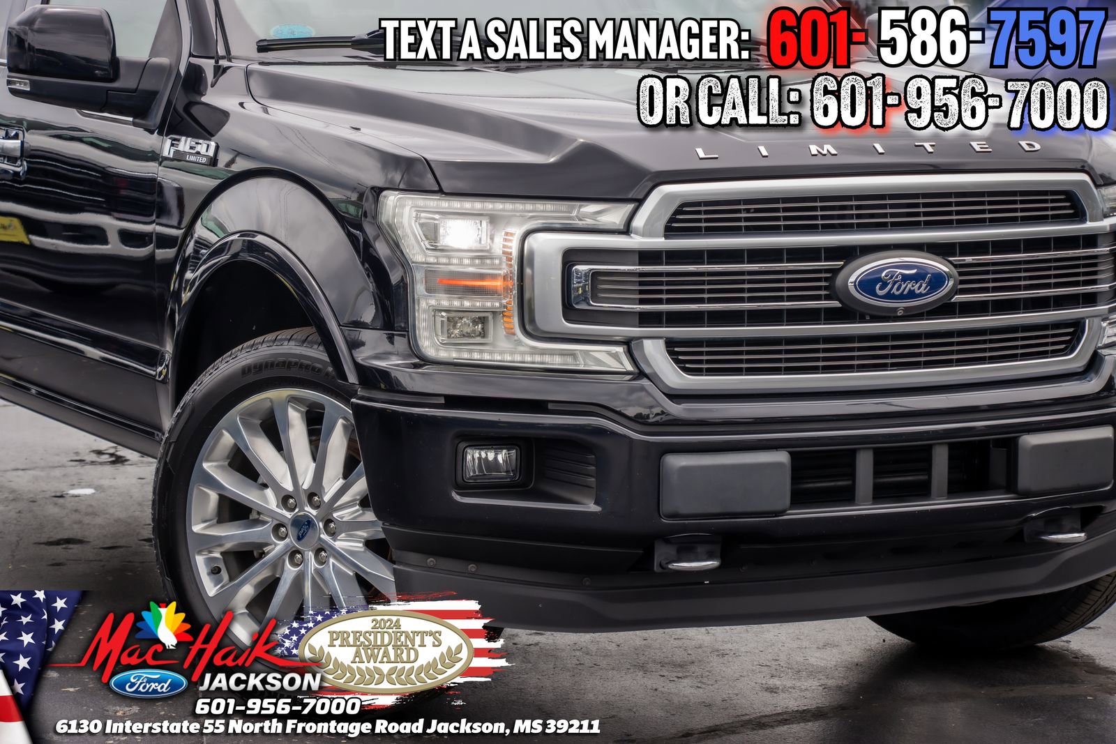 Certified 2019 Ford F150 Limited w/ Trailer Tow Package AWD/4WD image 3