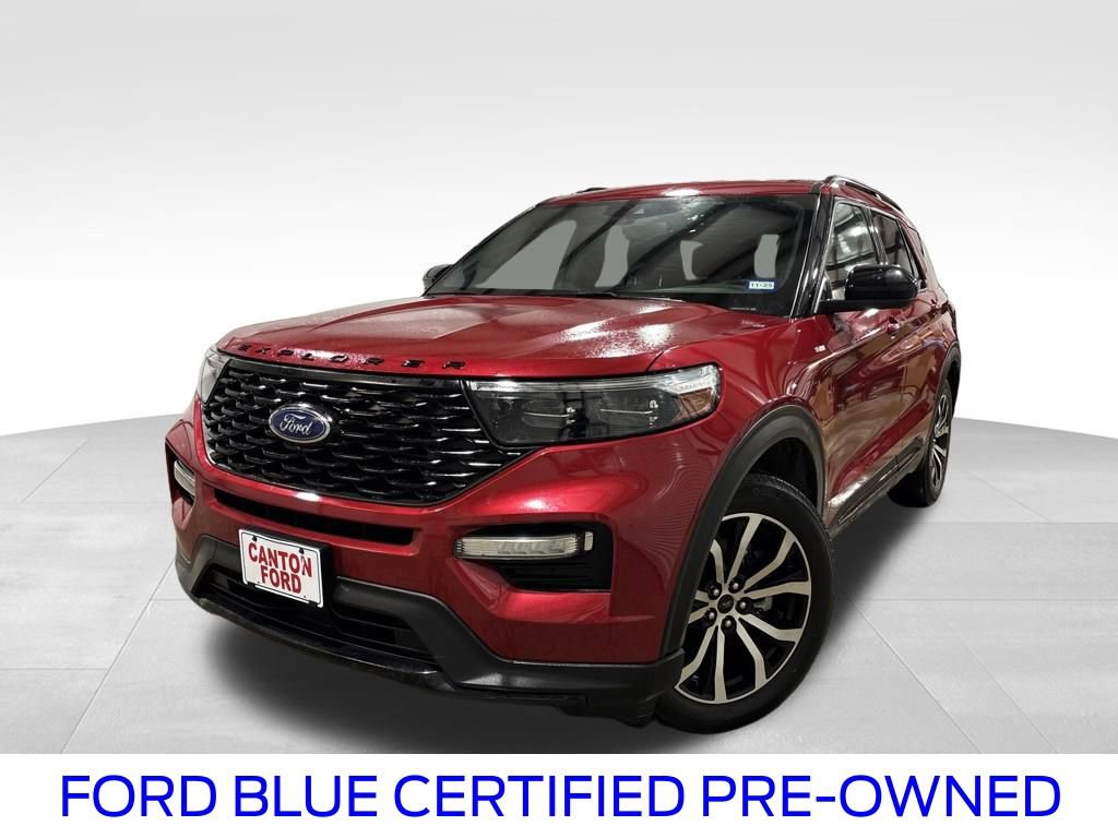 Certified 2022 Ford Explorer ST-Line w/ Class IV Trailer Tow Package image 1