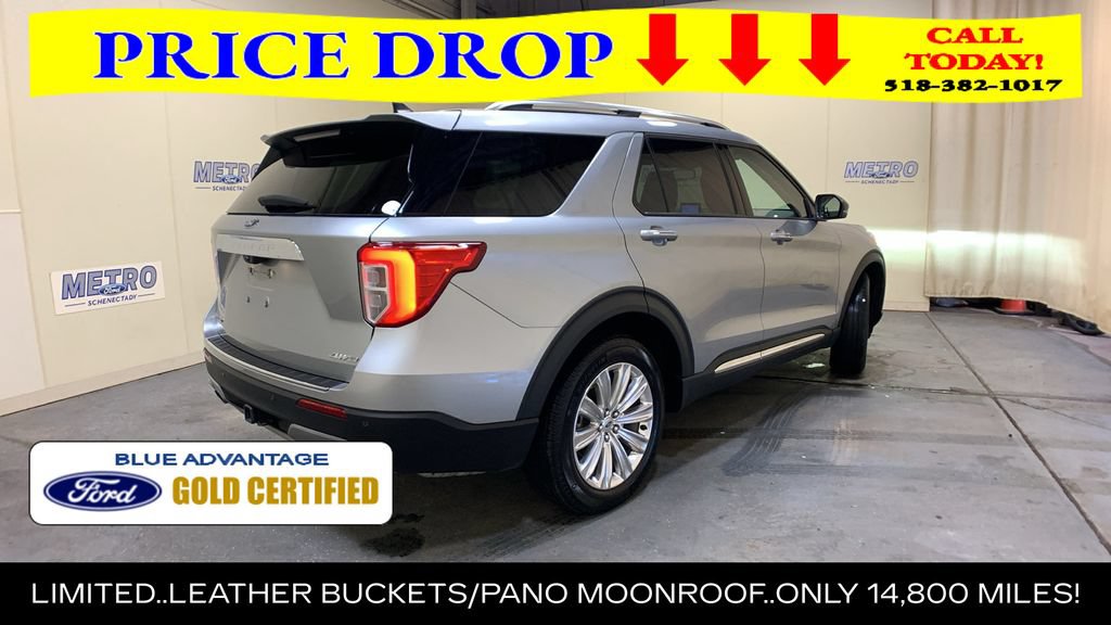 Certified 2024 Ford Explorer Limited w/ Limited Technology Package AWD/4WD image 3