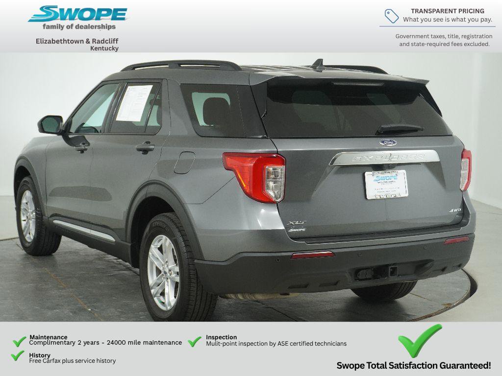 Certified 2024 Ford Explorer XLT w/ Class IV Trailer Tow Package AWD/4WD image 7