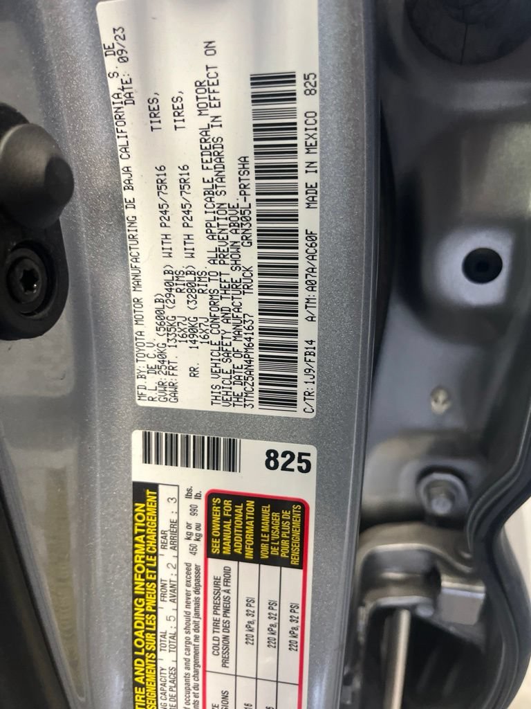 Used 2023 Toyota Tacoma SR AWD/4WD image 3