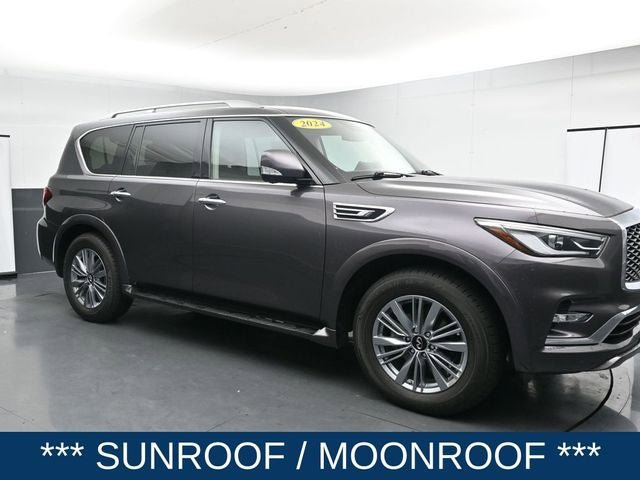Used 2024 INFINITI QX80 Luxe AWD/4WD video 3
