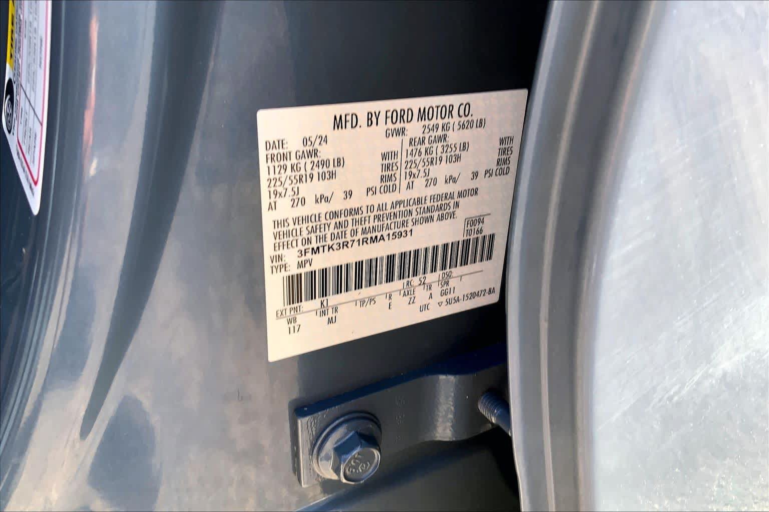 Certified 2024 Ford Mustang Mach-E Premium RWD image 33