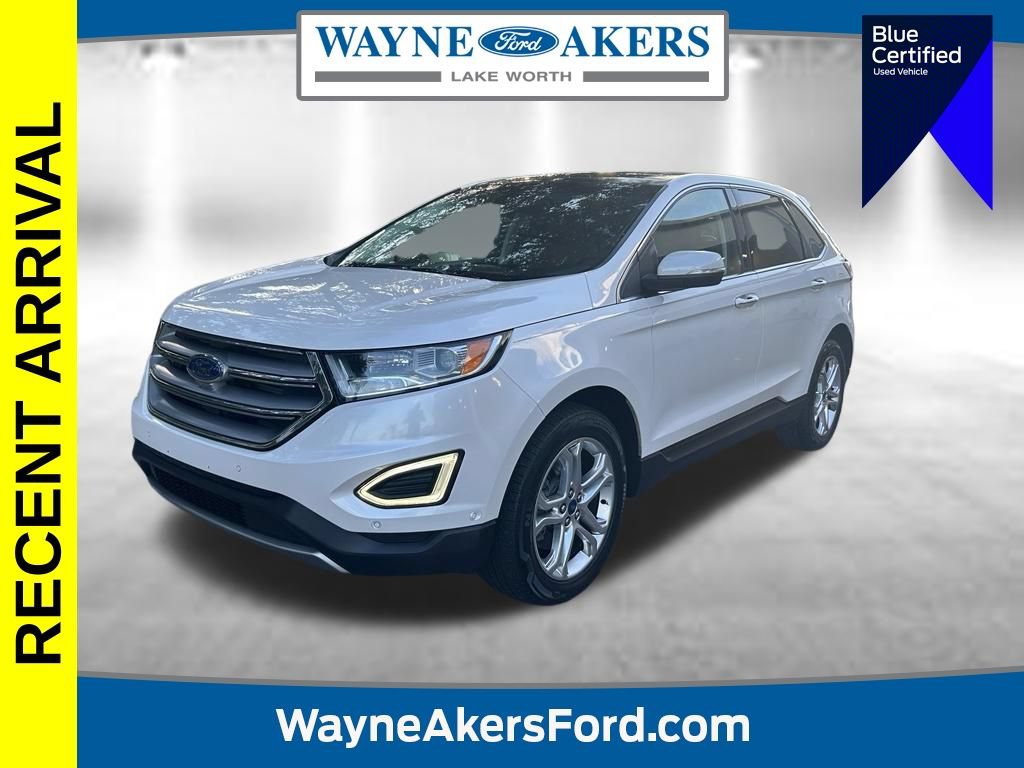 Certified 2018 Ford Edge Titanium w/ Equipment Group 302A