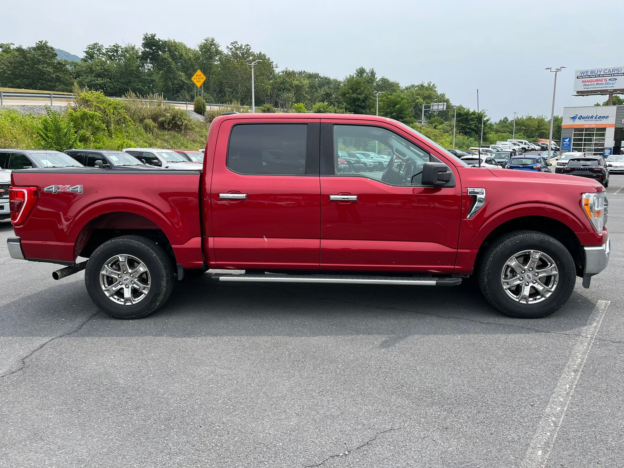 Certified 2022 Ford F150 XLT w/ Equipment Group 301A Mid AWD/4WD image 4