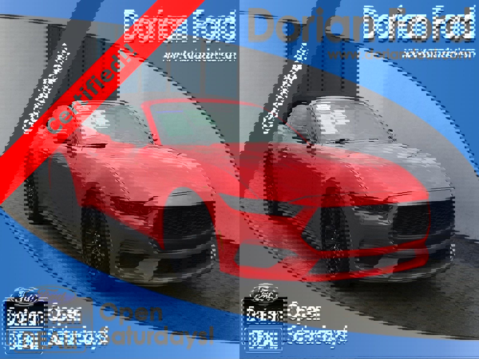 Certified 2024 Ford Mustang Premium w/ Mustang Nite Pony Package