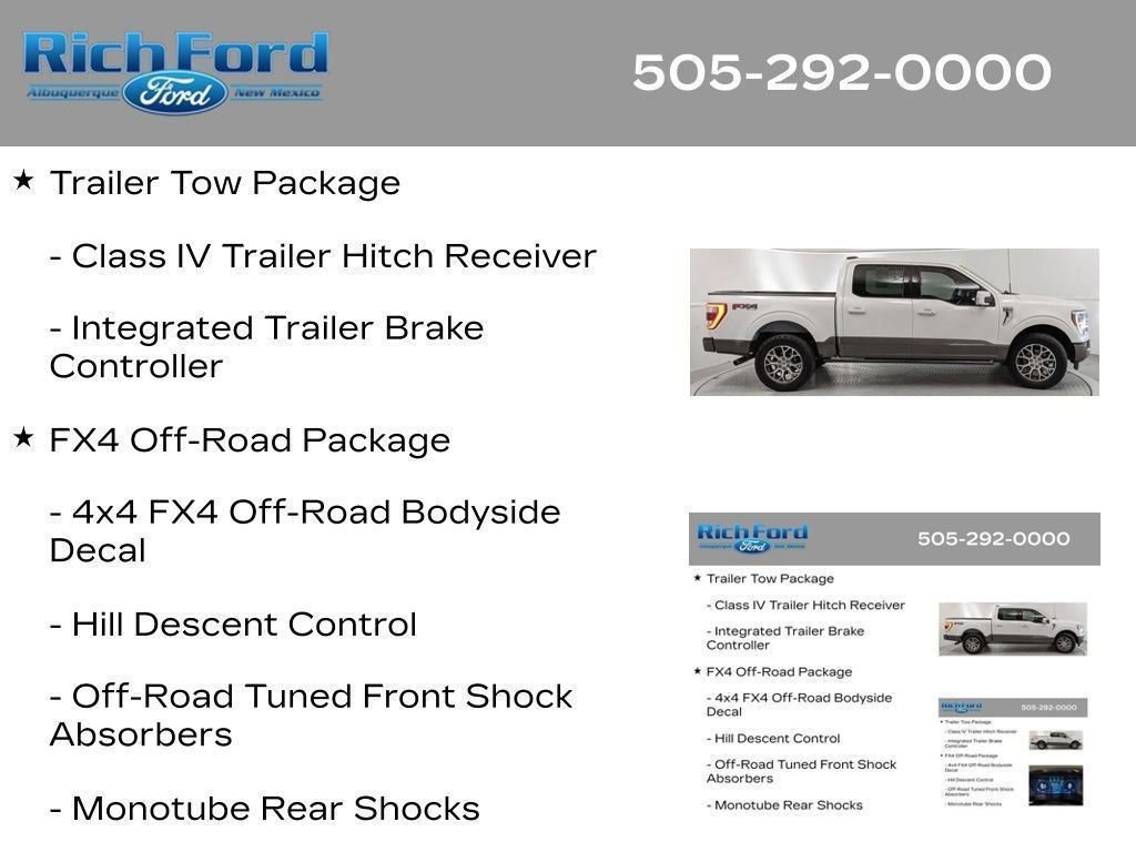 Certified 2023 Ford F150 King Ranch w/ Equipment Group 601A High AWD/4WD image 14