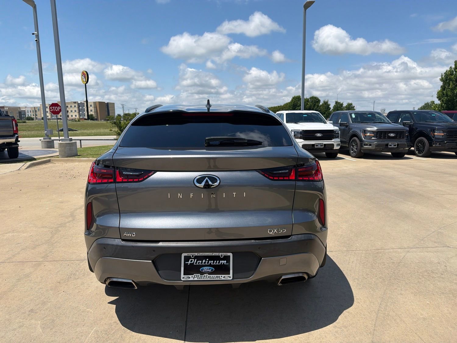 Used 2022 INFINITI QX55 Luxe w/ Cargo Package AWD/4WD image 3