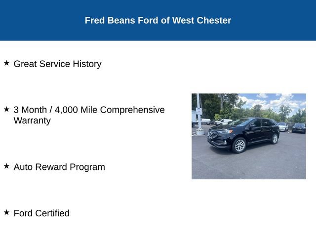 Certified 2022 Ford Edge SEL w/ Convenience Package AWD/4WD image 6