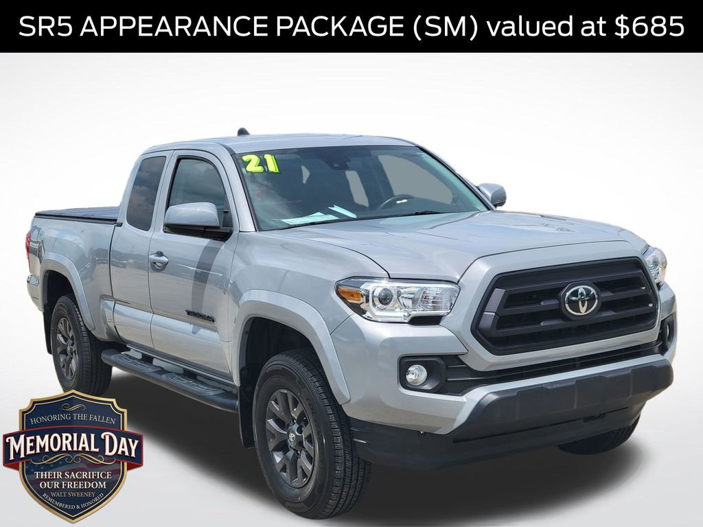 Used 2021 Toyota Tacoma SR5 w/ SR5 Appearance Package (SM)