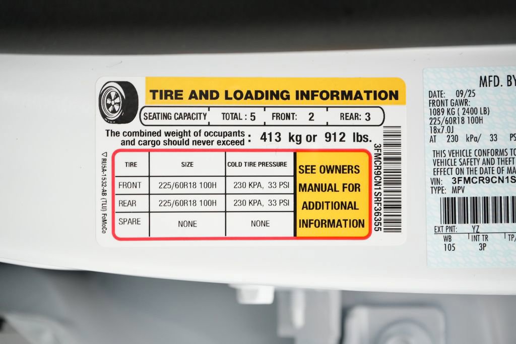 Certified 2025 Ford Bronco Sport Outer Banks w/ Outer Banks Tech Package+ image 28