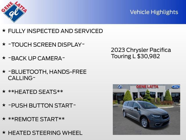 Used 2023 Chrysler Pacifica Touring-L FWD image 32