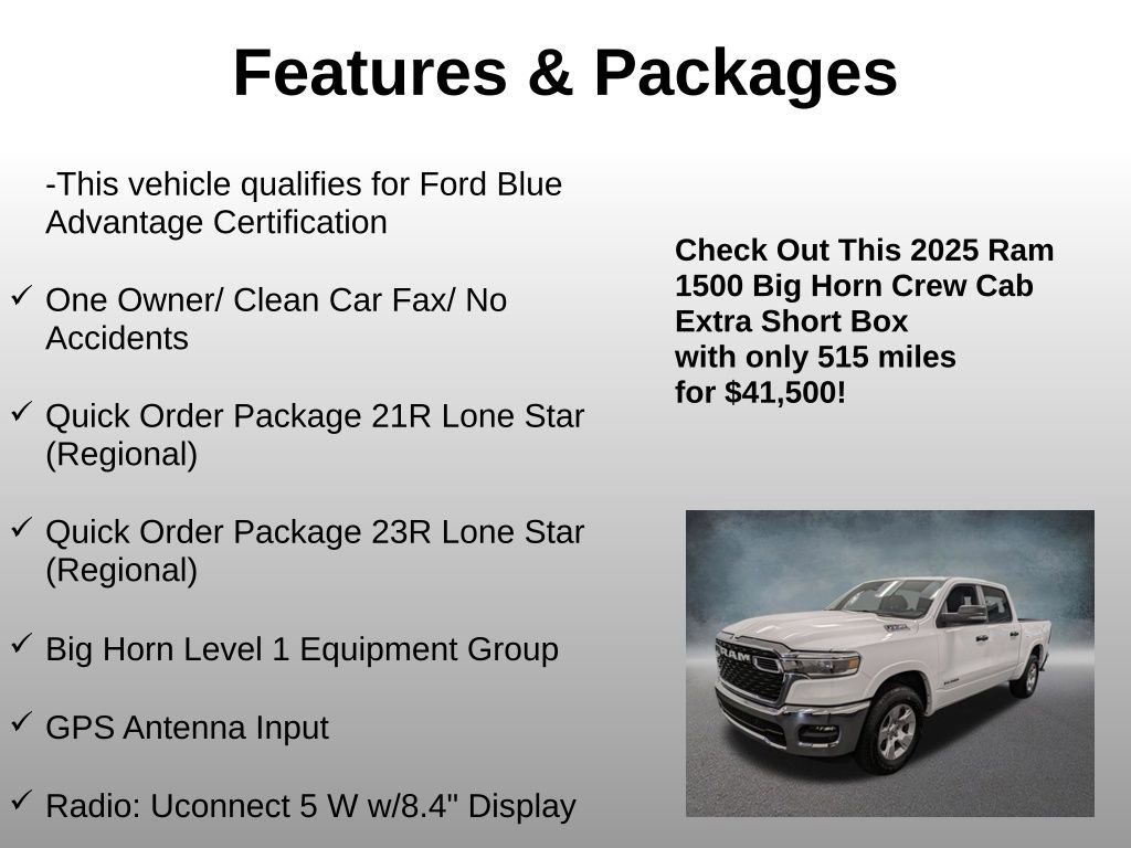 Used 2025 RAM 1500 Big Horn AWD/4WD image 7