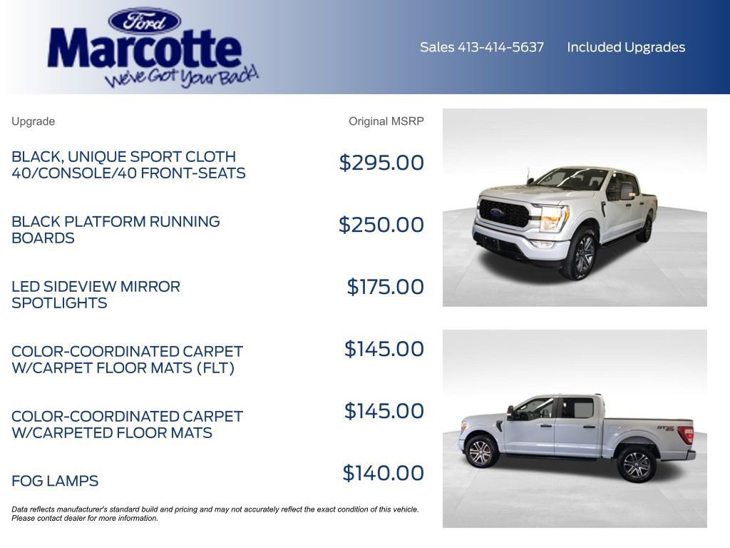 Certified 2022 Ford F150 XL w/ STX Appearance Package image 10