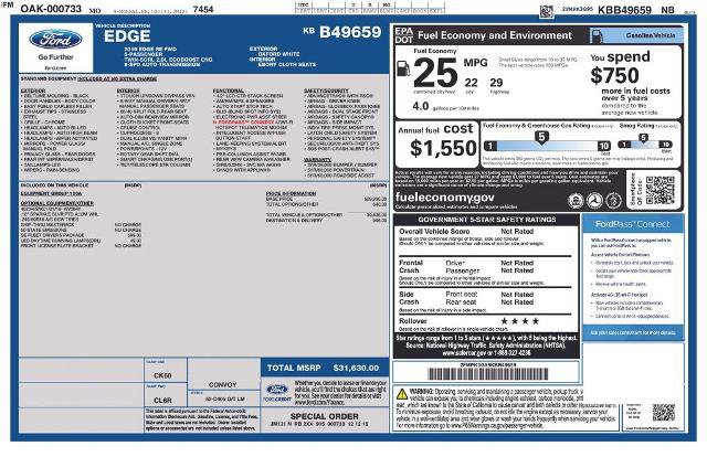 Certified 2019 Ford Edge SE w/ SE Fleet Driver's Package image 37