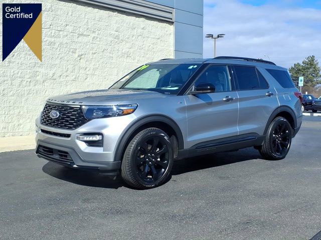 Certified 2024 Ford Explorer ST-Line w/ Class IV Trailer Tow Package