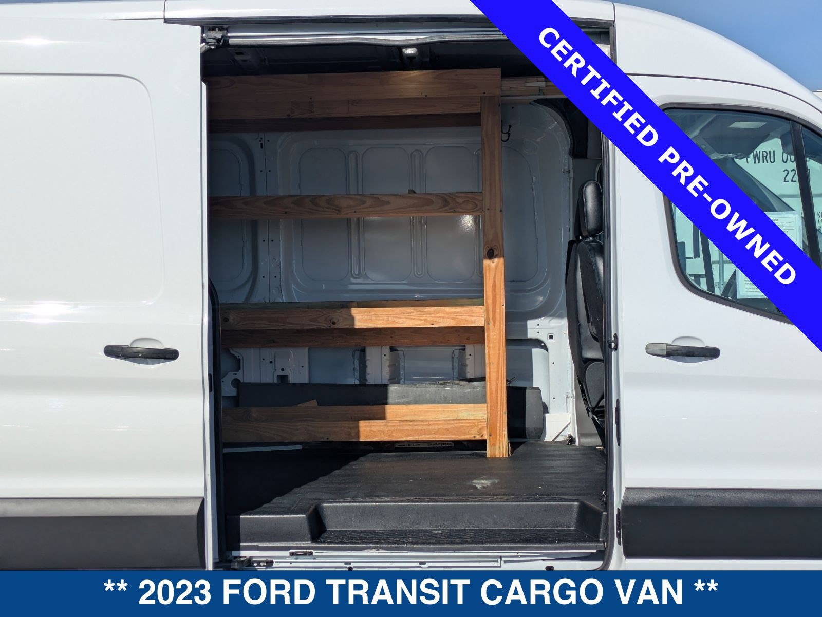 Certified 2023 Ford Transit 250 Medium Roof RWD image 14