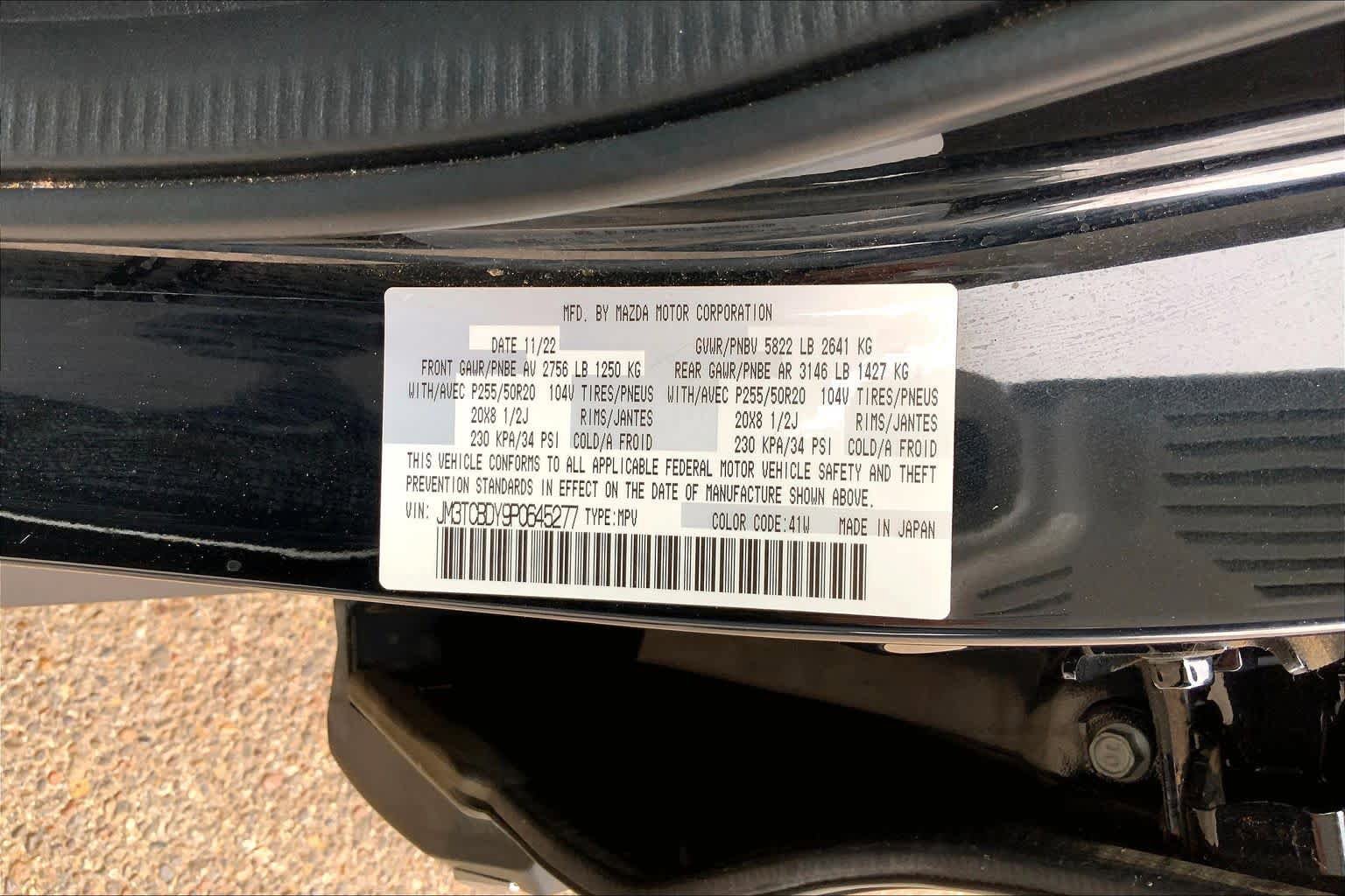 Used 2023 MAZDA CX-9 Grand Touring AWD/4WD image 37