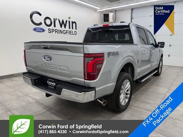 Certified 2024 Ford F150 Lariat w/ FX4 Off-Road Package image 2