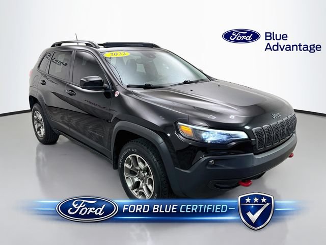 Used 2022 Jeep Cherokee Trailhawk w/ Sun, Sound & Nav Group AWD/4WD image 1