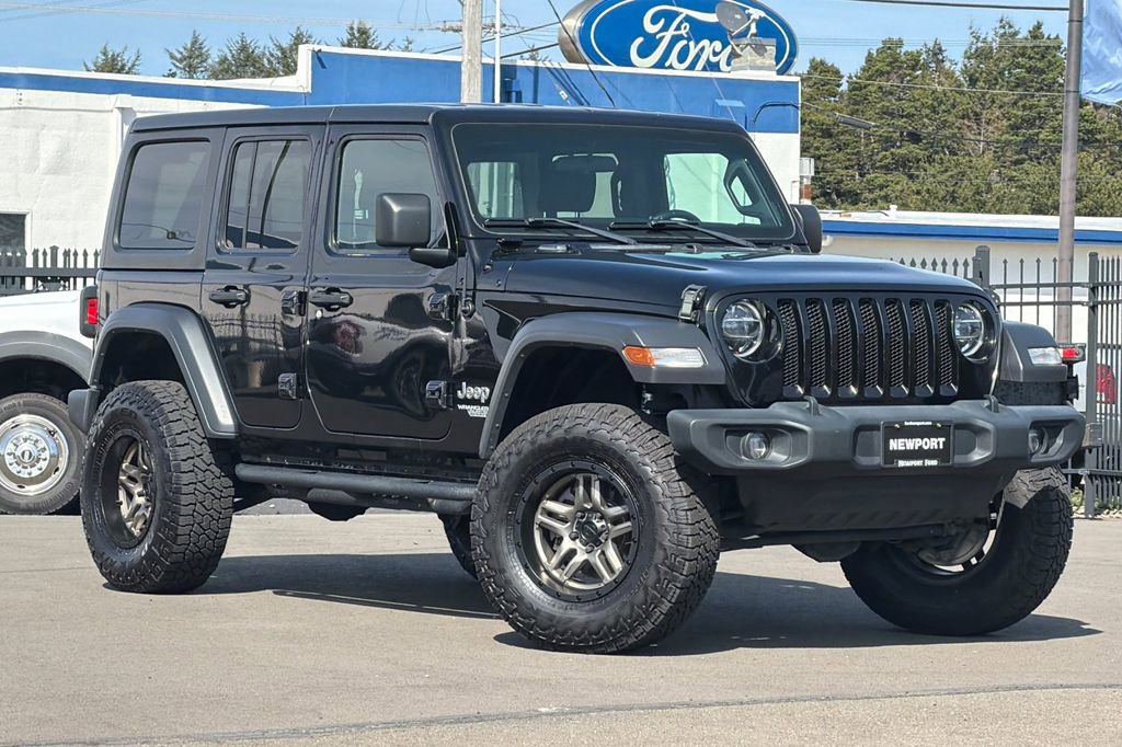 Used 2020 Jeep Wrangler Unlimited Sport S AWD/4WD image 1