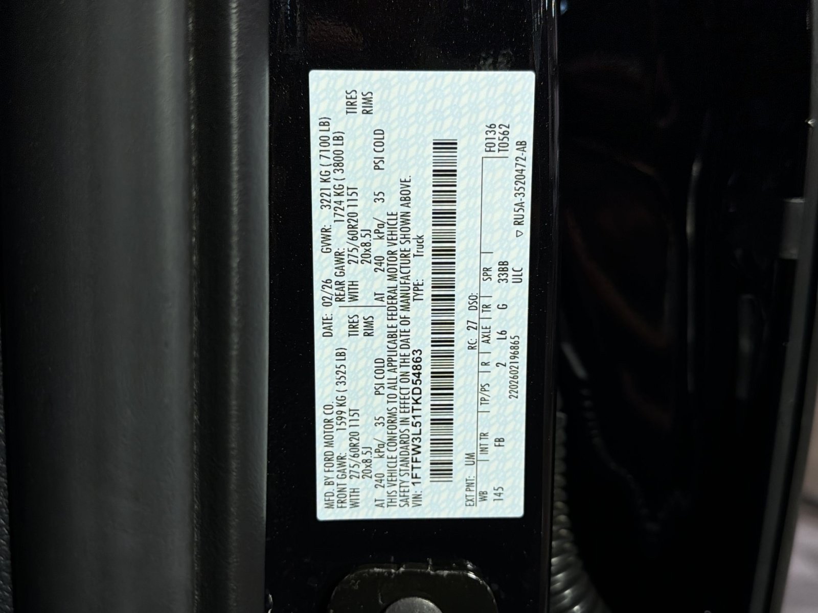 Certified 2026 Ford F150 XLT w/ Equipment Group 302A MID AWD/4WD image 39