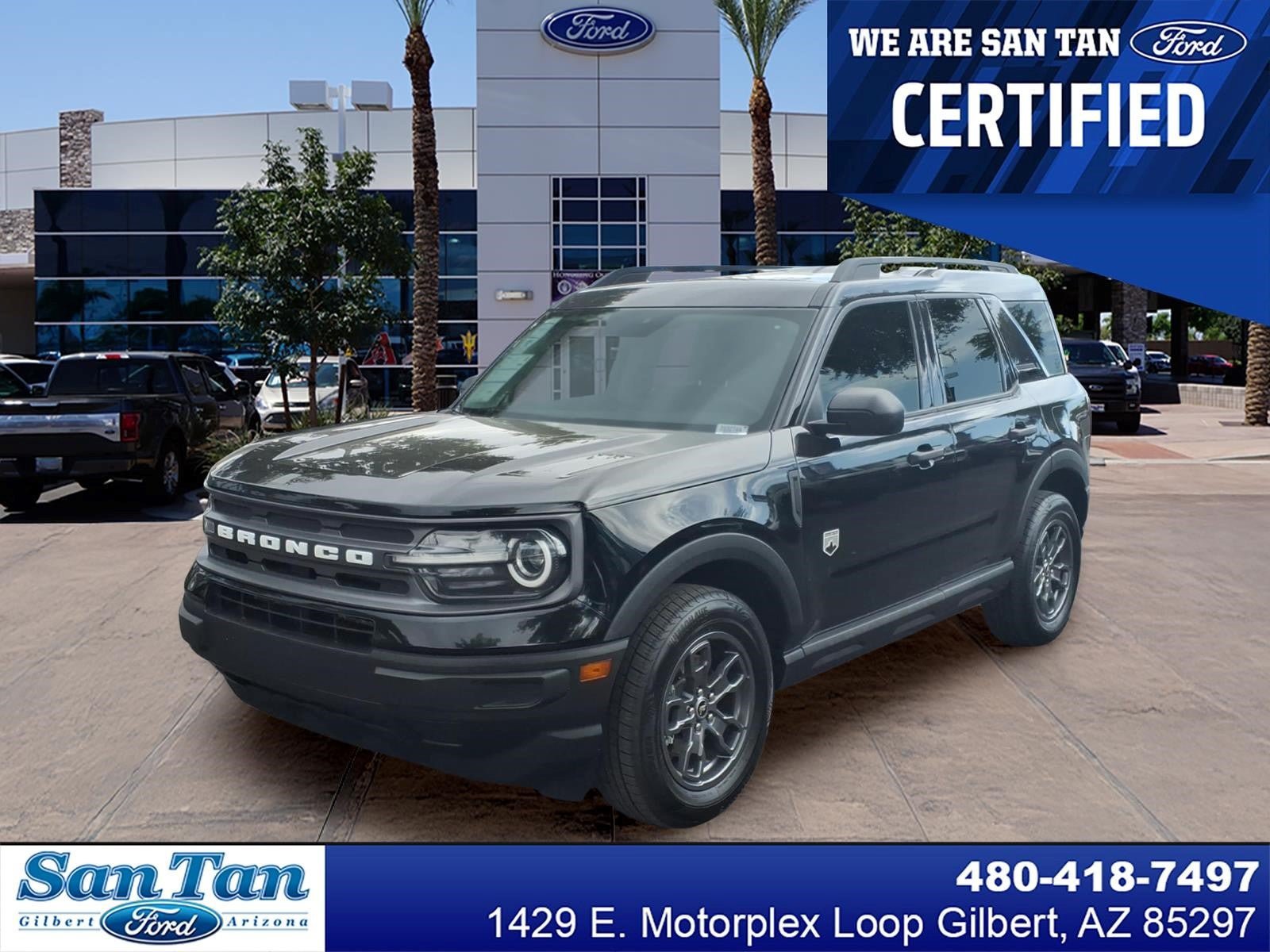 Certified 2023 Ford Bronco Sport Big Bend