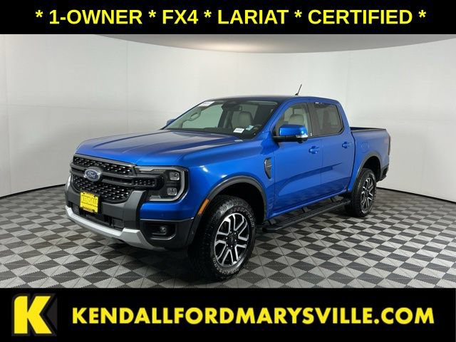 Certified 2024 Ford Ranger Lariat w/ FX4 Off-Road Package