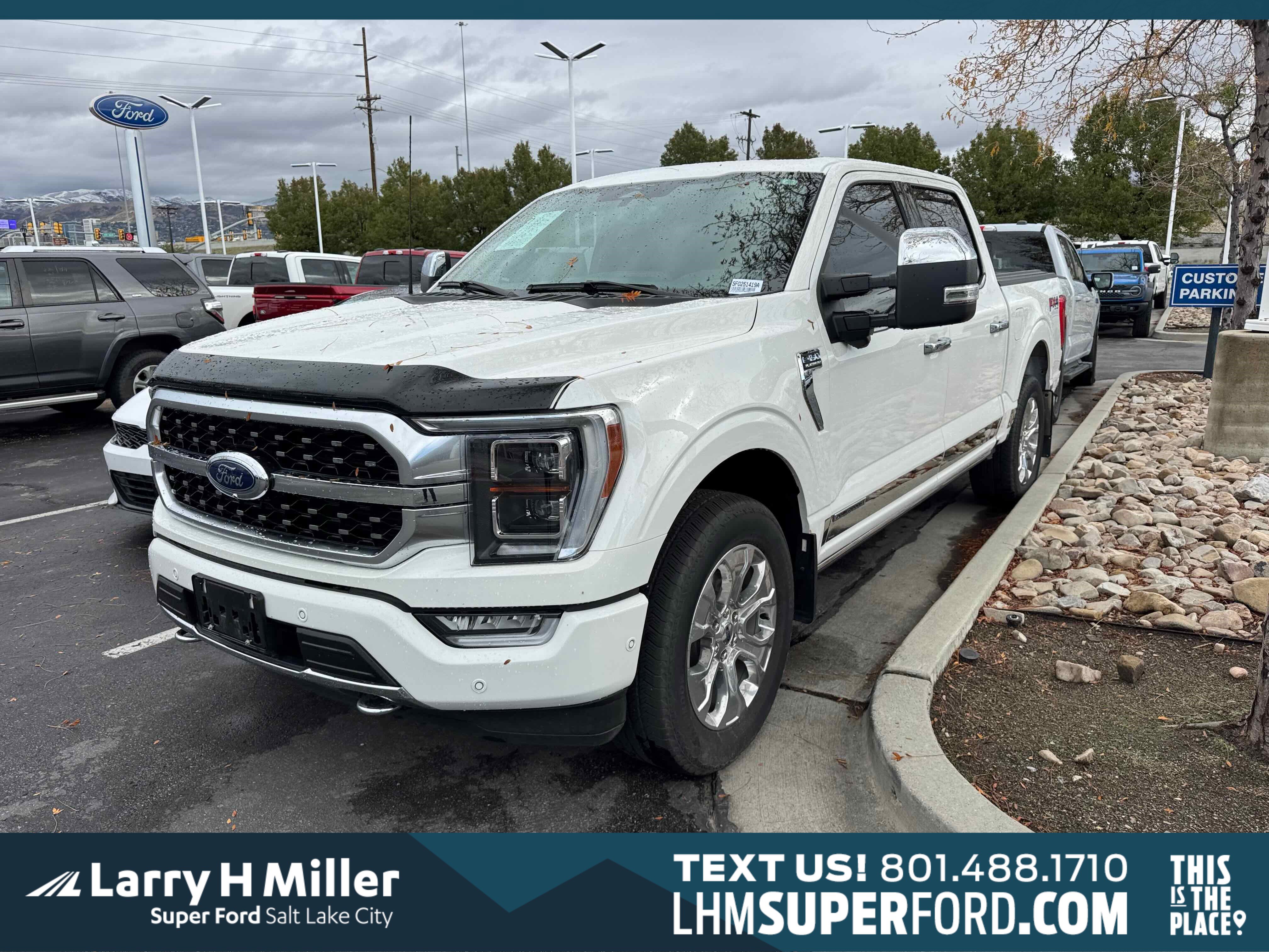 Certified 2023 Ford F150 Platinum w/ Equipment Group 701A High