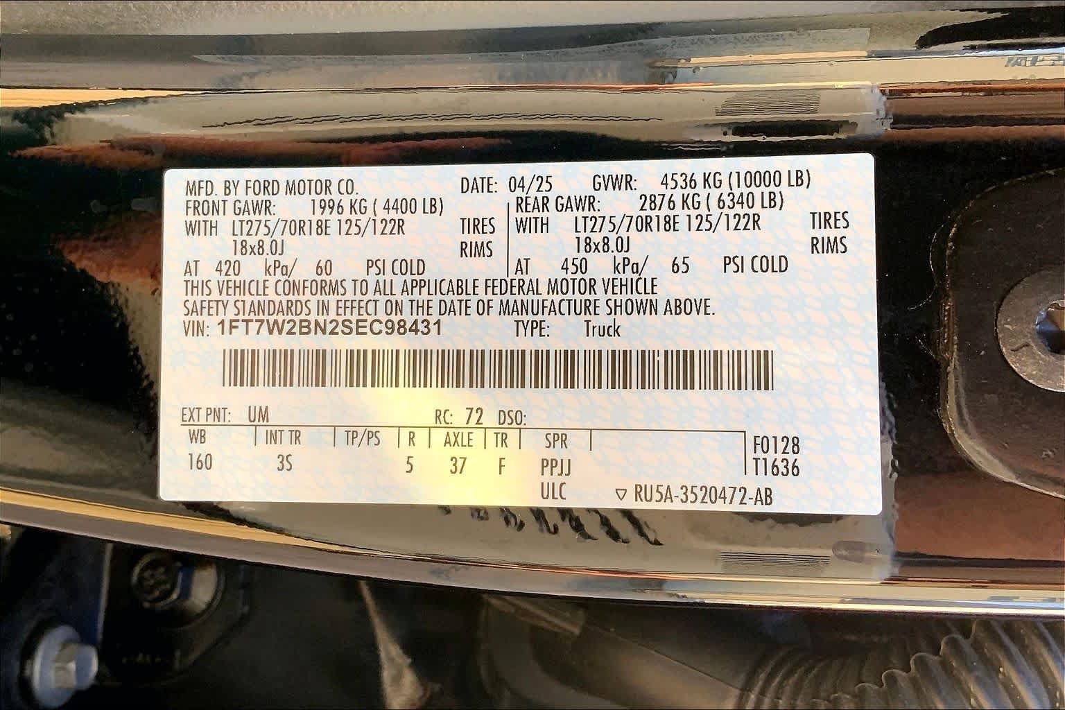 Certified 2025 Ford F250 XLT AWD/4WD image 37