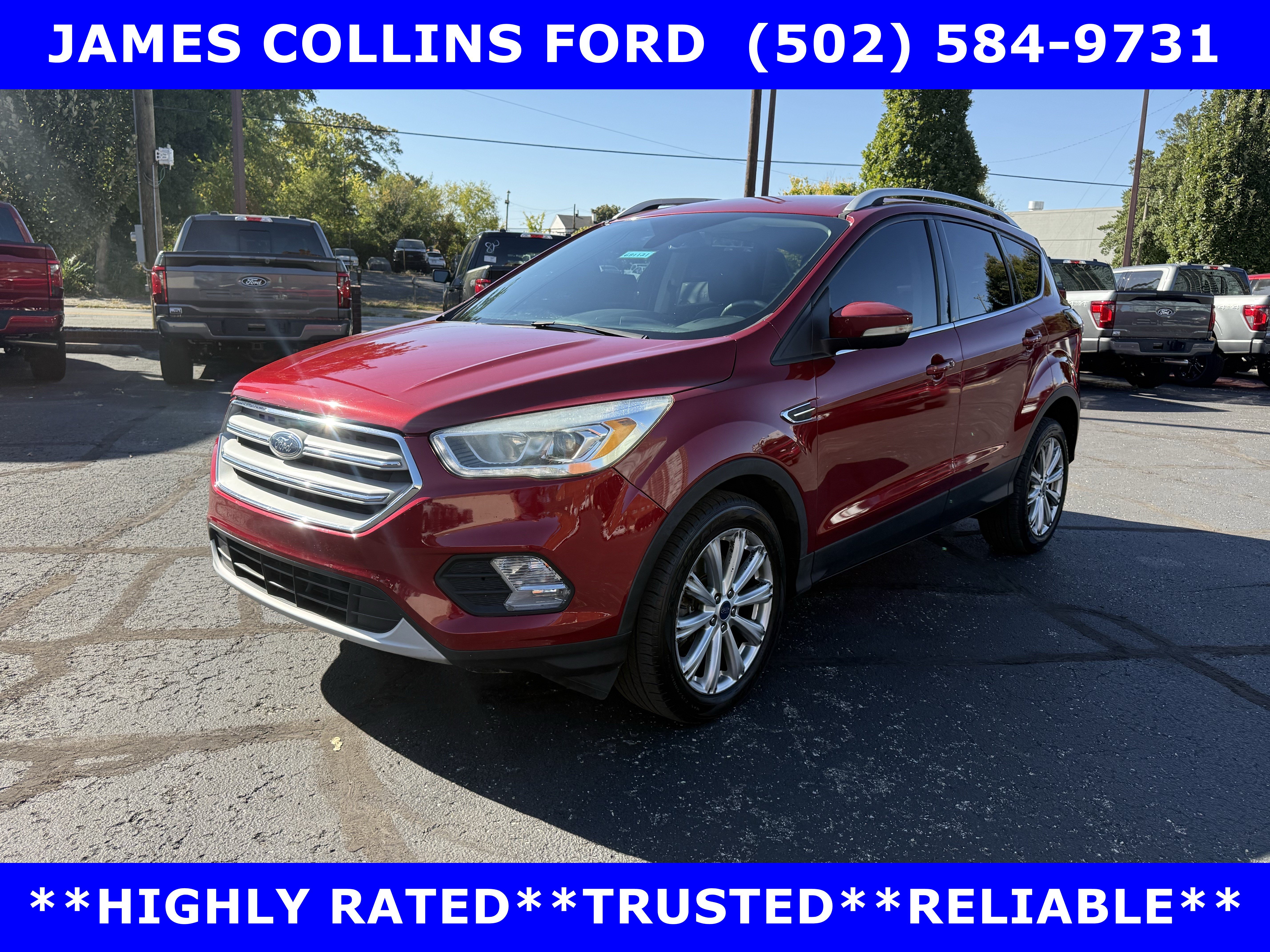 Certified 2017 Ford Escape Titanium FWD image 8