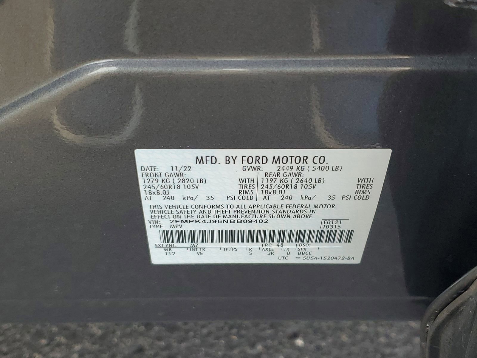 Certified 2022 Ford Edge SEL w/ Convenience Package image 31