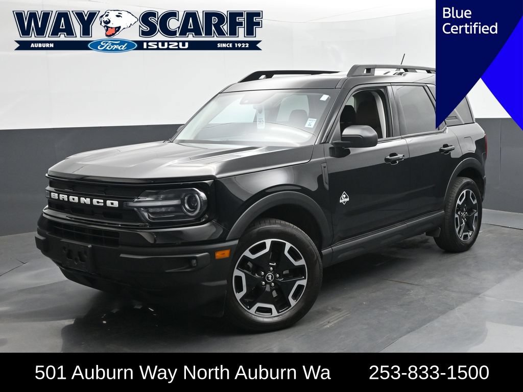 Certified 2022 Ford Bronco Sport Outer Banks w/ Tech Package