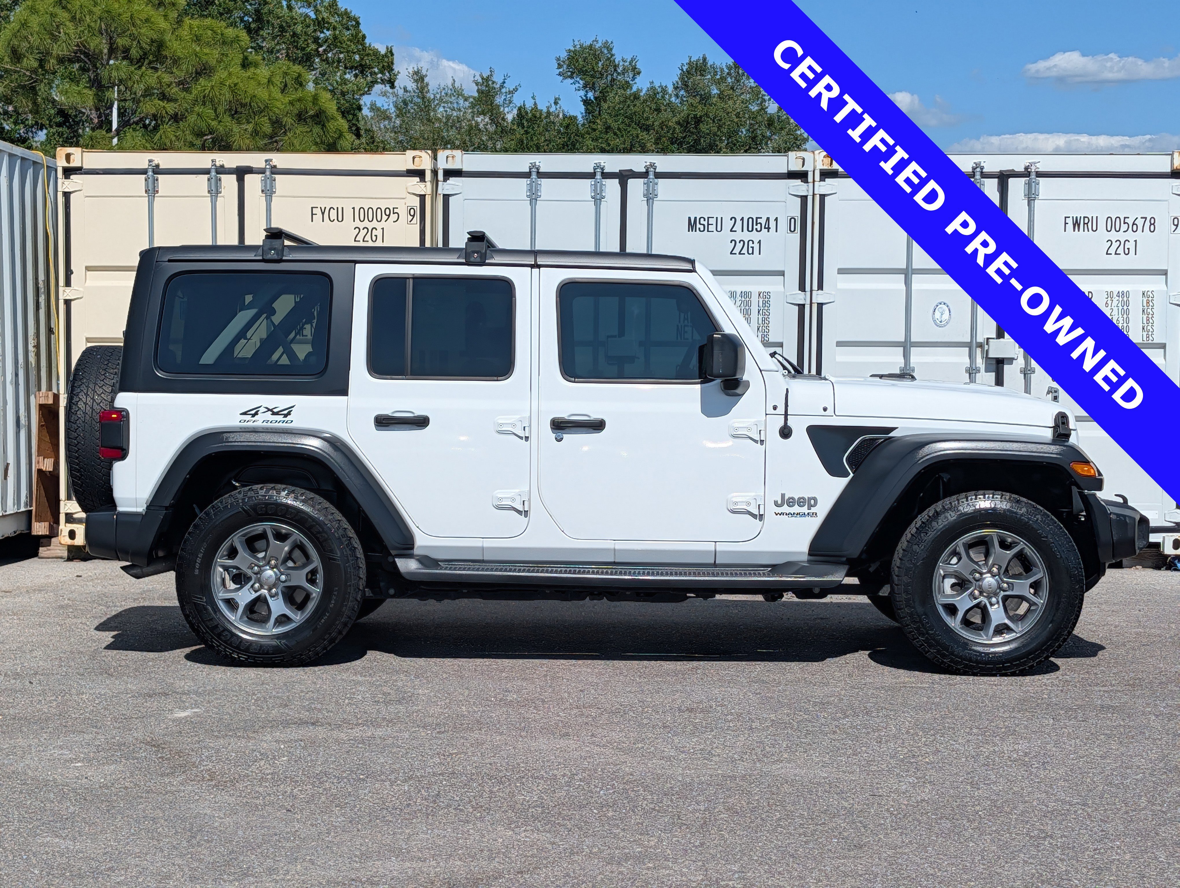 Used 2020 Jeep Wrangler Unlimited Sport AWD/4WD image 3