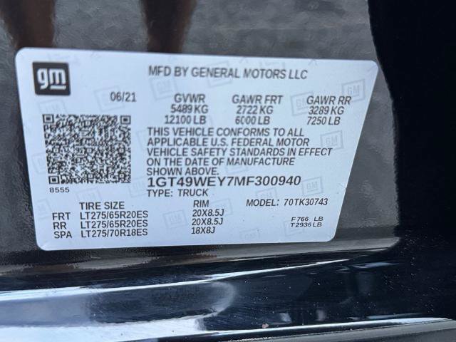 Used 2021 GMC Sierra 3500 Denali w/ Denali Ultimate Package AWD/4WD image 28