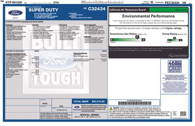 Certified 2023 Ford F350 XL w/ XL Chrome Package AWD/4WD image 2